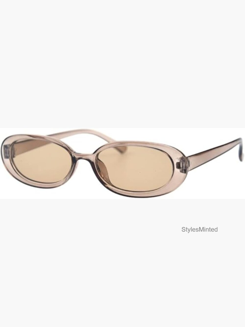 Retro Oval Holiday Sunglasses Non-polarized UV400